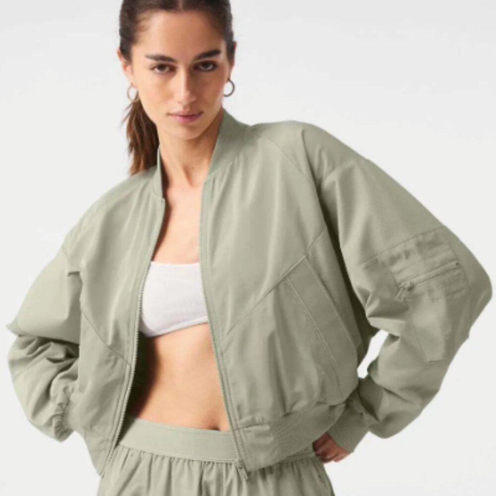 ALO YOGA MIXED MEDIA REINVENTION JACKET